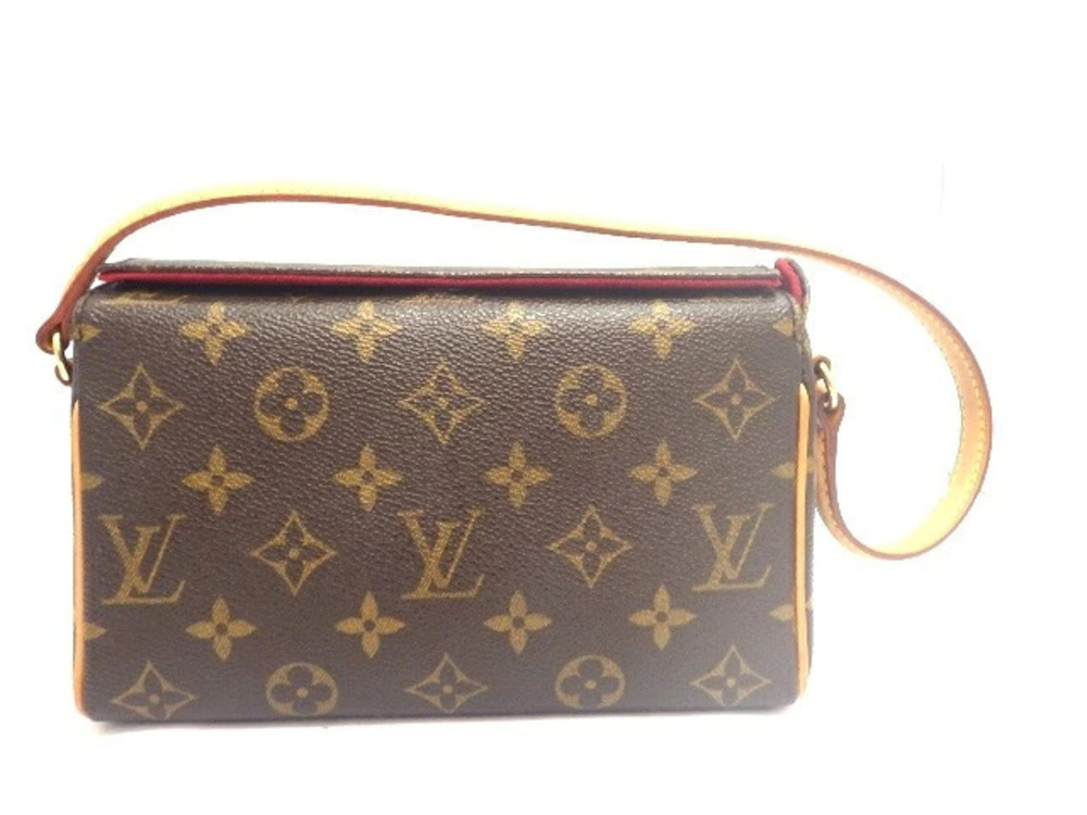 LOUIS VUITTON Handbag Pouch Clutch Recital Monogram